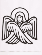 Angel Headstone Design 138