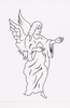 Angel Headstone Design 143