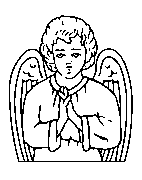 Angel headstone design 148