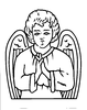 Angel headstone design 148