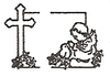 Baby/child and cross engraved design option
