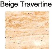 Beige Travertine granite stone color