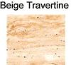 Beige Travertine granite stone color
