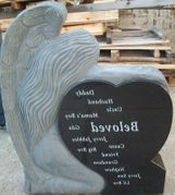 Black Angel Laser Etched-Back View