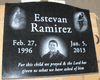 Laser Etched Black Granite Monument Laser Etched Black Granite Monument