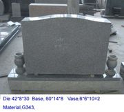 C-01-02 G343  Double upright monument