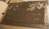 Completed Bronze Gravestone
