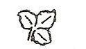 Composite rose leaves engraving design option