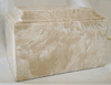 Creme Mocha Cultured Marble Cremation Urn