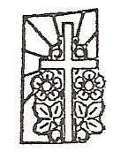 Cross &amp; roses engraving design option