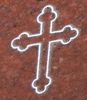 Sandblasted Memorial Cross Design Sandblasted Memorial Cross Design