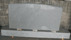 D-10 Gray Granite Upright Memorial 