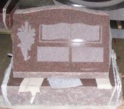 D1 Cemetery memorial with etched design
