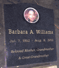 Durable Granite Cemetery Headstone 