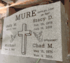 Durable Granite Companion Headstone Durable Granite Companion Headstone