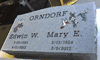 Durable Granite Companion Tombstone 