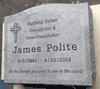 Durable Granite Tombstone 
