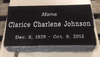 Economy Granite Bevel Tombstone 