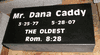 Engraved 16x8x4 Black Granite Gravestone
