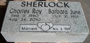Engraved 16x8x4 Companion Gravestone in Gray Granite