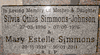 Engraved 16x8x4 G633 Gray Granite Companion Memorial Marker