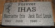 Engraved 16x8x4 Gray Granite Companion Memorial