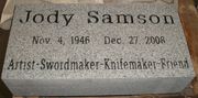 Engraved 16x8x4 Gray Granite Grass Marker