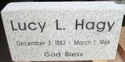 Engraved 16x8x4 Gray Granite Headstone