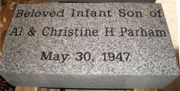 Engraved 16x8x4 Gray Granite Infant Memorial Engraved 16x8x4 Gray Granite Infant Memorial