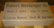 Engraved 16x8x4 Gray Granite  Marker