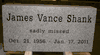 Engraved 20x10x4 Georgia Gray Granite Flat Marker