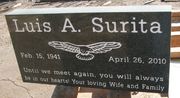 Engraved 24x12x3 Evergreen Granite Flat Marker