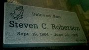 Engraved 24x12x3 G633 Gray Granite Flat Memorial Marker