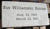 Engraved 24x12x3 Georgia Gray Granite Basic Grass Marker