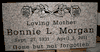 Engraved 24x12x4 Anxi Granite Cemetery Headstone