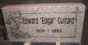 Engraved 24x12x4 Anxi Granite Headstone