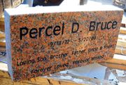 Engraved 24x12x4 Cemetery Monument in Marble Red