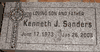 Engraved 24x12x4 G614 Gray Granite Cemetery Marker