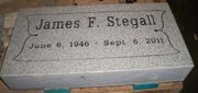 Engraved 24x12x4 G614 Gray Granite Cemetery Memorial Engraved 24x12x4 G614 Gray Granite Cemetery Memorial