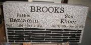 Engraved 24x12x4 G614 Gray Granite Companion Memorial Marker