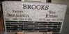 Engraved 24x12x4 G614 Gray Granite Companion Memorial Marker