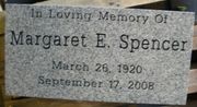 Engraved 24x12x4 G614 Gray Granite Grass Marker
