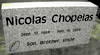 Engraved 24x12x4 G633 Funeral Monument