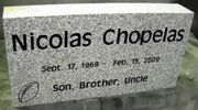 Engraved 24x12x4 G633 Funeral Monument