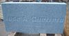 Engraved 24x12x4 Gray Granite Headstone