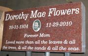 Engraved 24x12x4 India Red Granite Grass Marker