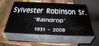 Engraved 24x12x4 Jet Black Funeral Monument 
