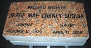 Engraved 24x12x4 Marble Red Cemetery Memorial