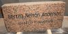 Engraved 24x12x4 Marble Red Granite Basic Marker