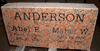 Engraved 24x12x4 Marble Red Granite Companion Marker
